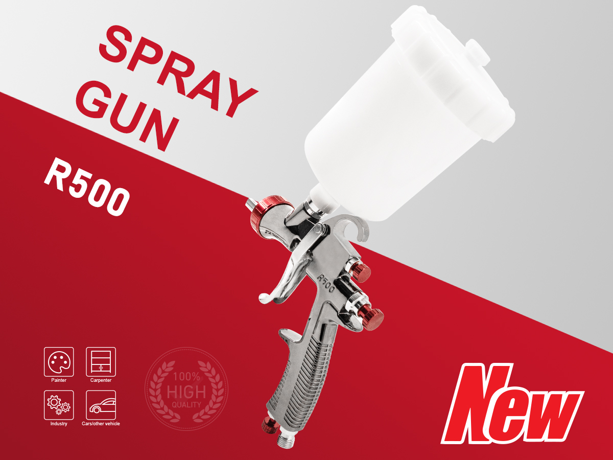 SPURUI R500 Spray Gun: Ushering in a New Era of Green Spraying