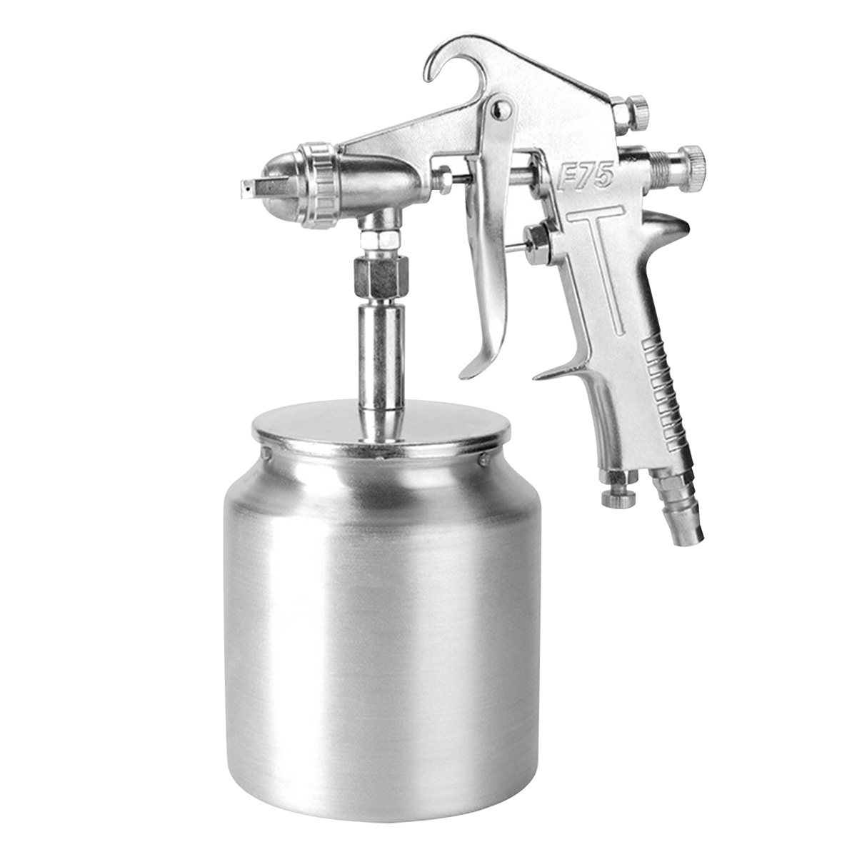 Industrial Spray Gun with 1.5mm Nozzle and 750ml Bottom Aluminum Cup