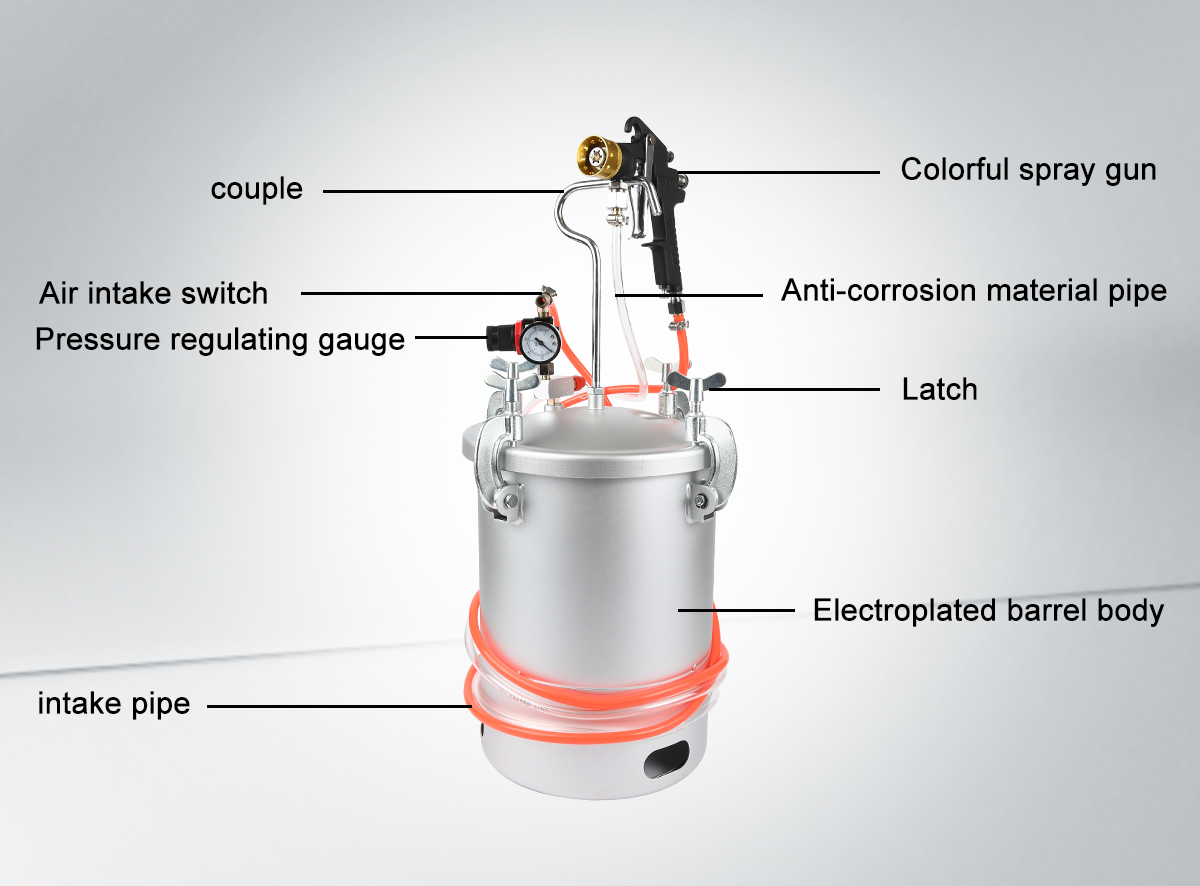 paint pressure tank ZT1200 8