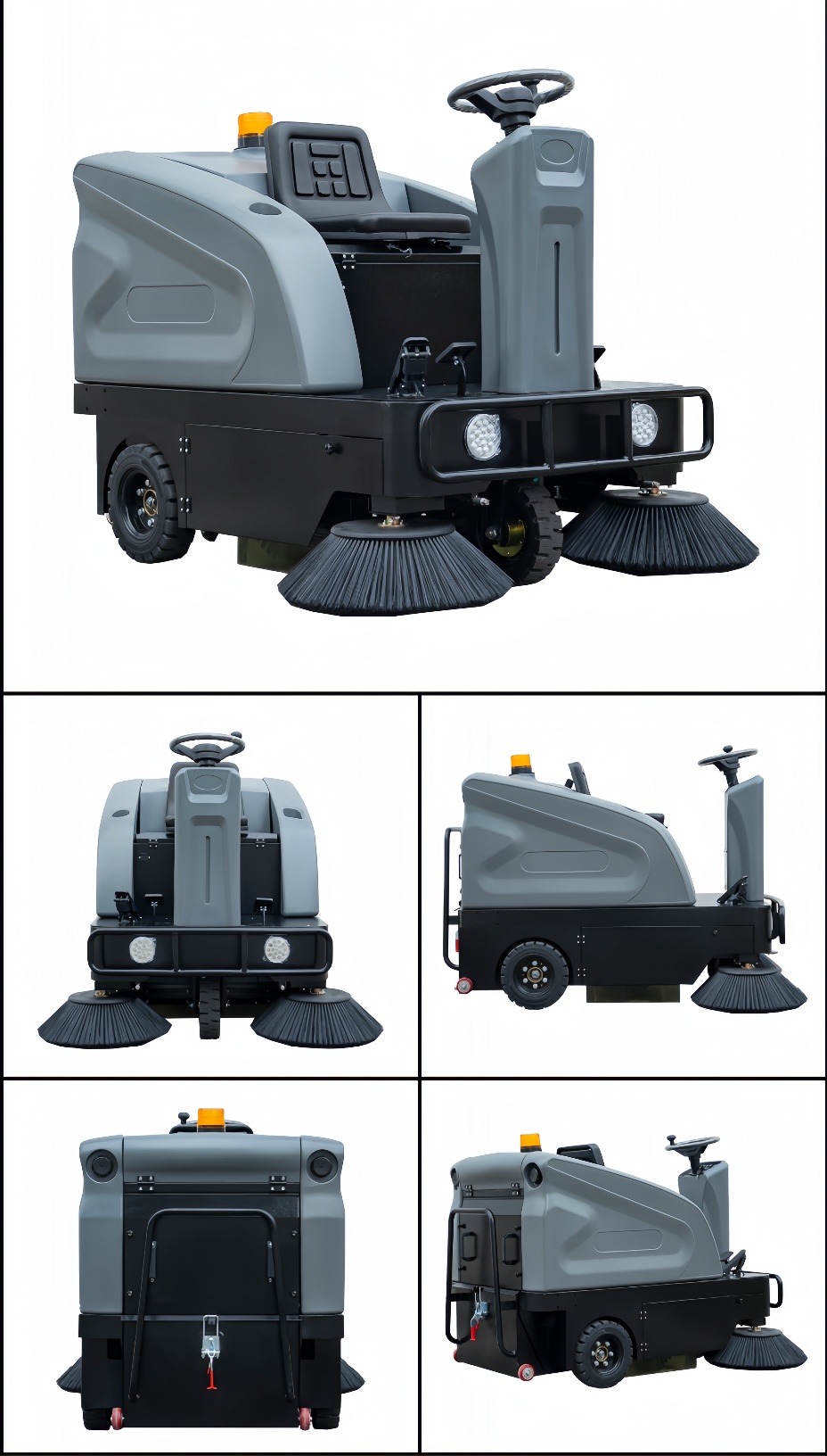 Industrial Ride-On Factory Sweeper | 100% High-Efficiency Floor ...