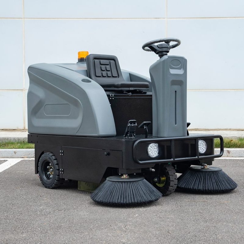 Industrial Ride-On Factory Sweeper | 100% High-Efficiency Floor ...