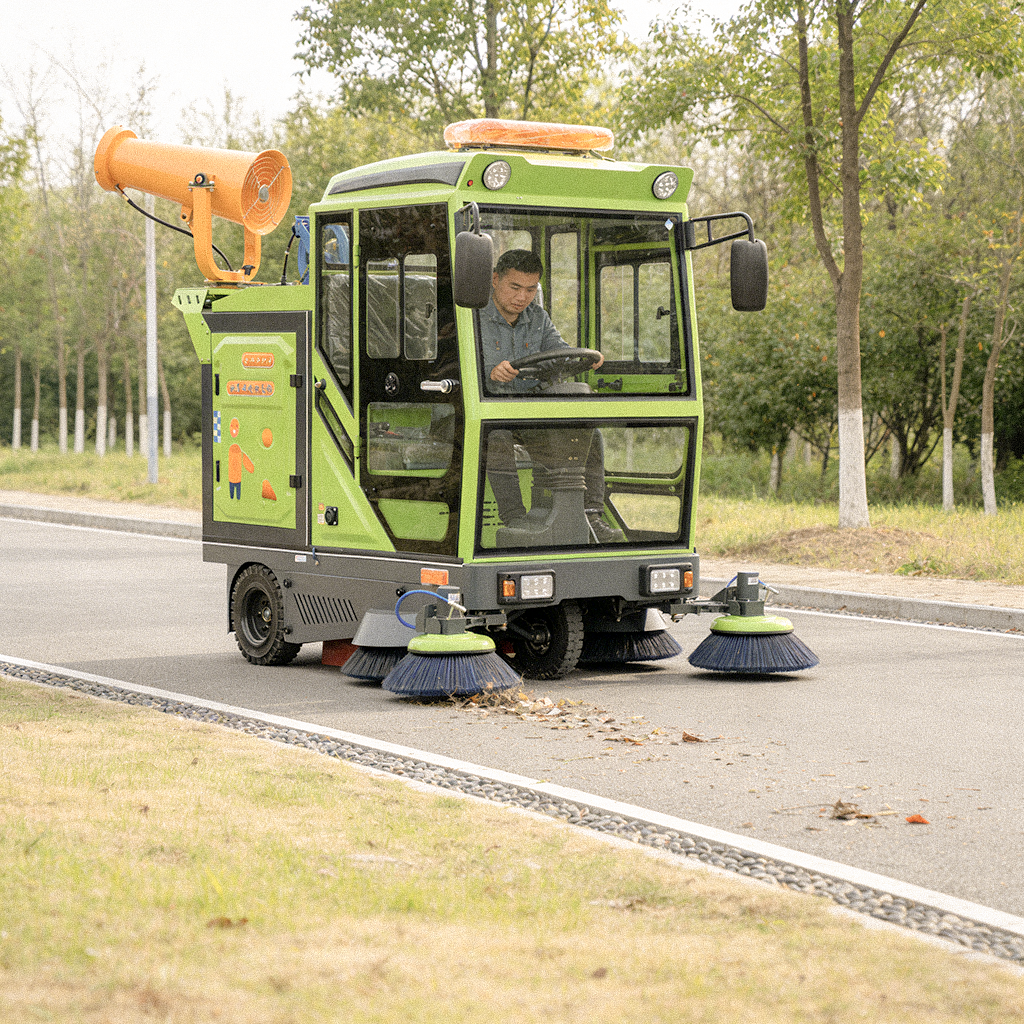 Industrial Floor Sweeper