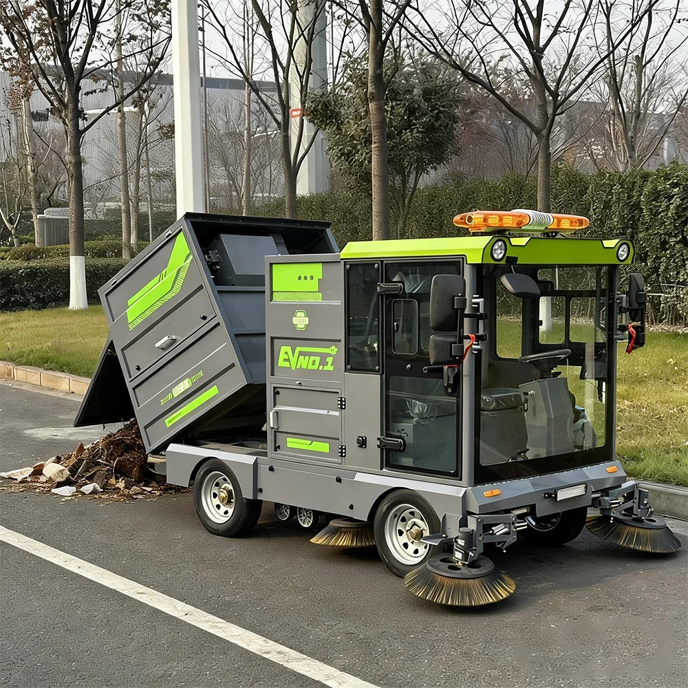 ST-X5C Heavy Duty Sweeper Machine-front