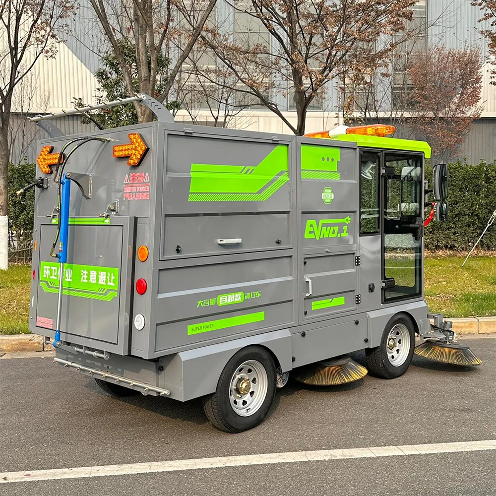 ST-X5C Heavy Duty Sweeper Machine-back 2