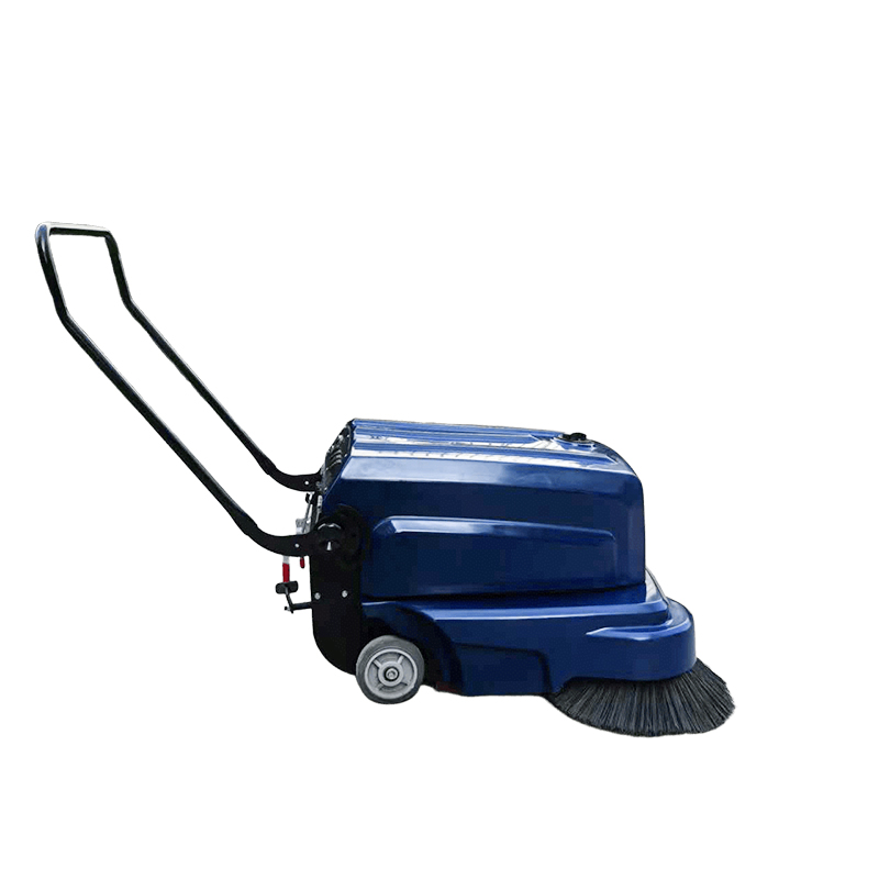 electric walk behind floor sweeper