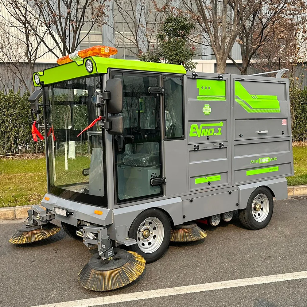 ST-X5C Heavy Duty Sweeper Machine-front