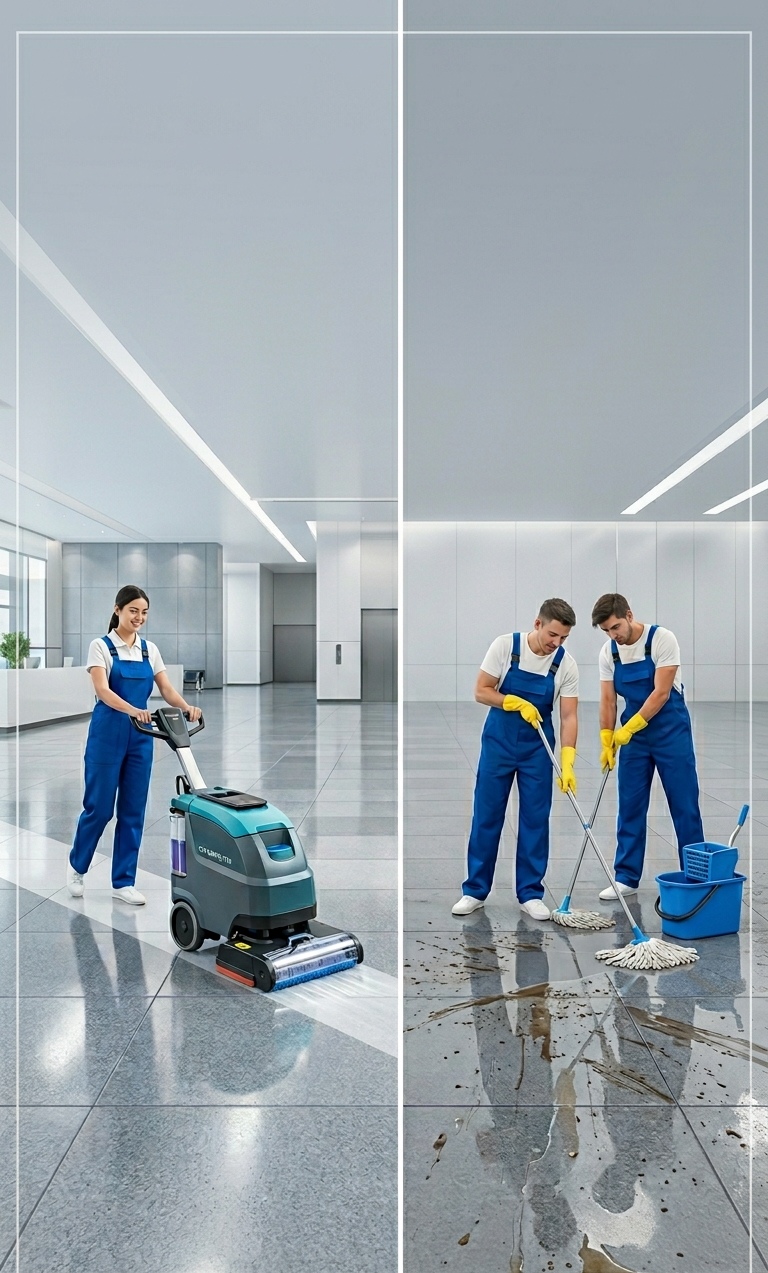 Floor Scrubber vs Mop: Which Is Better