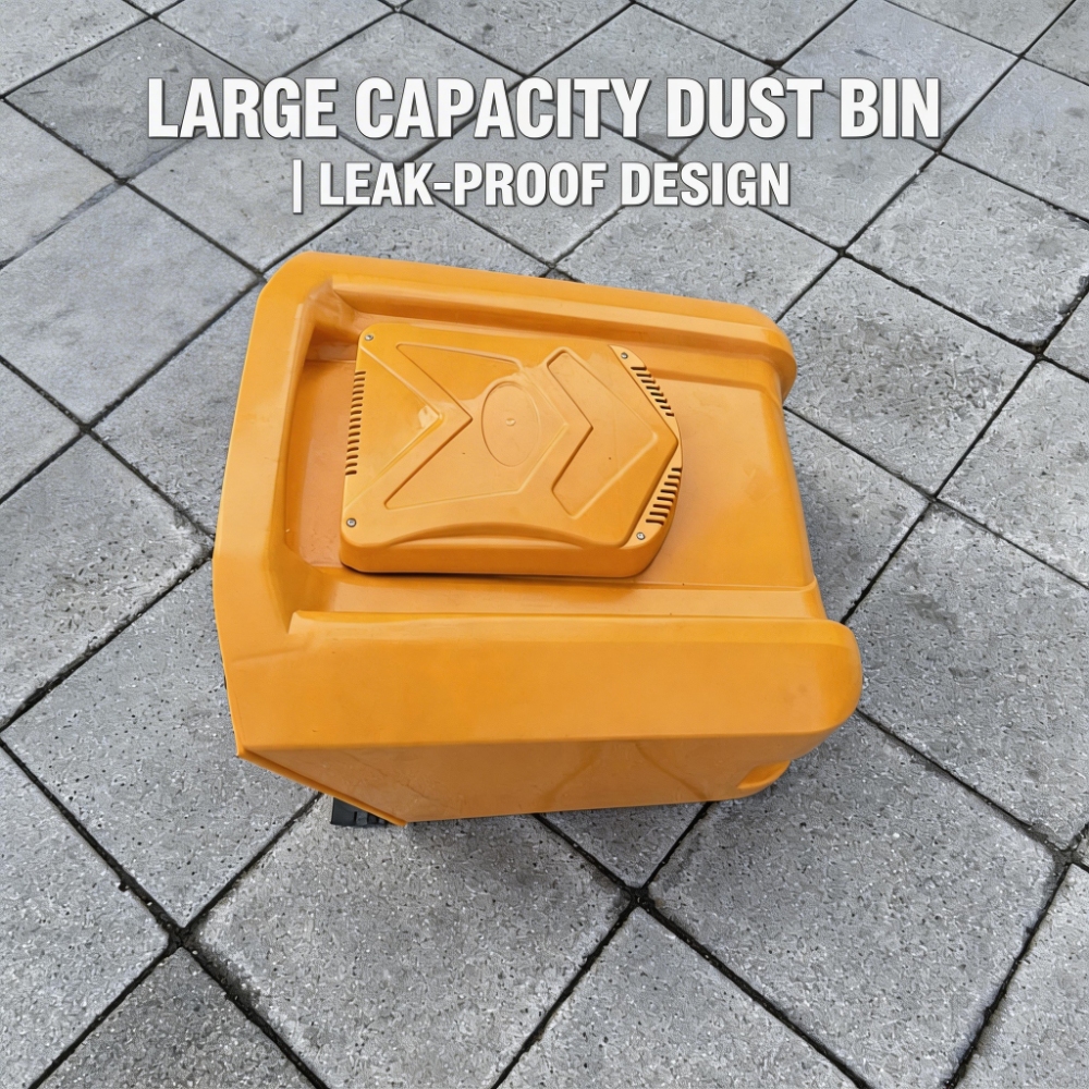 ST-M02 Non-Electric Floor Sweeper Trash Can