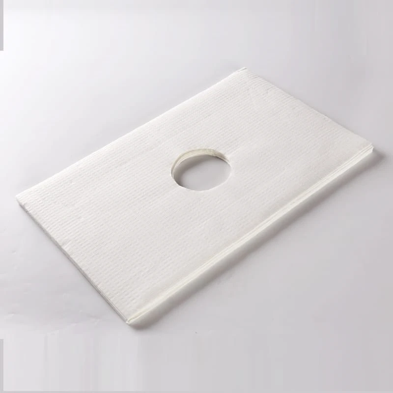 Almohadilla de papel desechable para reposacabezas