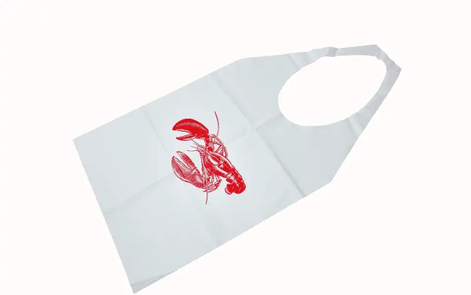 Custom Disposable Long Adult Bbq Bibs