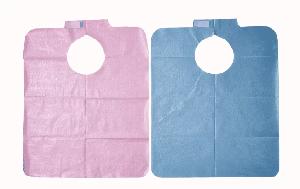 Nursing Home Disposable Adult Paper Bibs Apron