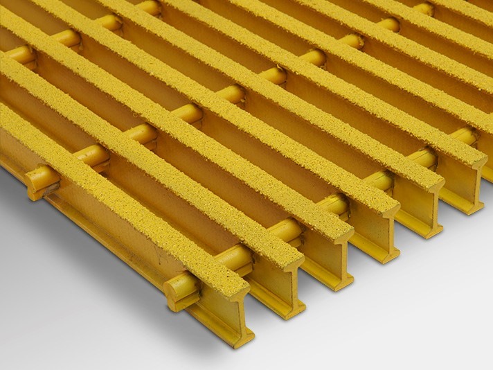 25mm Thickness FRP Pultruded Grating