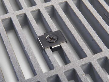Clips de rejilla de FRP Venta caliente al por mayor Fábrica de venta caliente de clips de rejilla de FRP