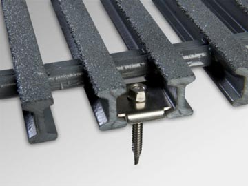 Clips de rejilla de FRP Venta caliente al por mayor Fábrica de venta caliente de clips de rejilla de FRP
