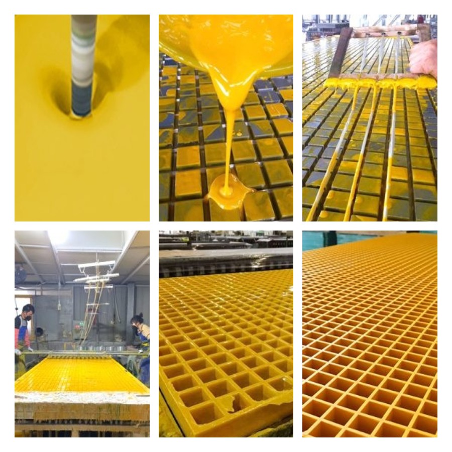 FRP Molded Grating With Smooth Surface wholesale FRP Molded Grating With Smooth Surface factory
