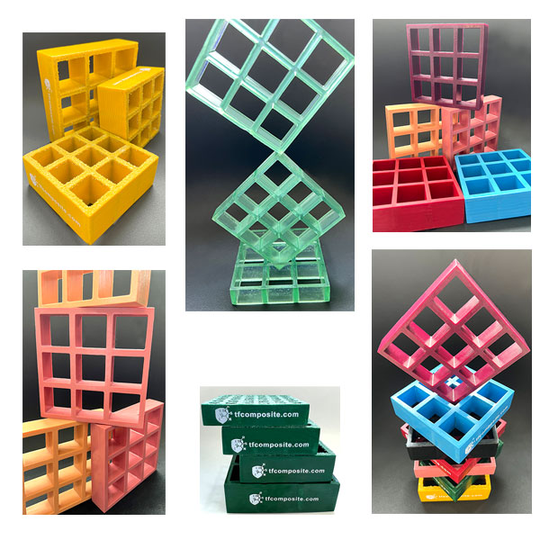 CAMX Samples FRP Molded Grating