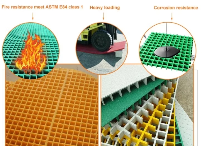 Comprehensive Explanation of Fire Rating in FRP Grating wholesale Comprehensive Explanation of Fire Rating in FRP Grating factory