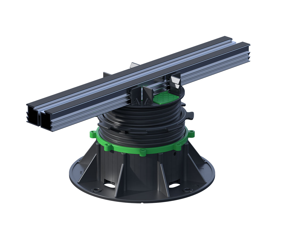 Adjustable Plastic Pedestal Screwjack Plot Pods