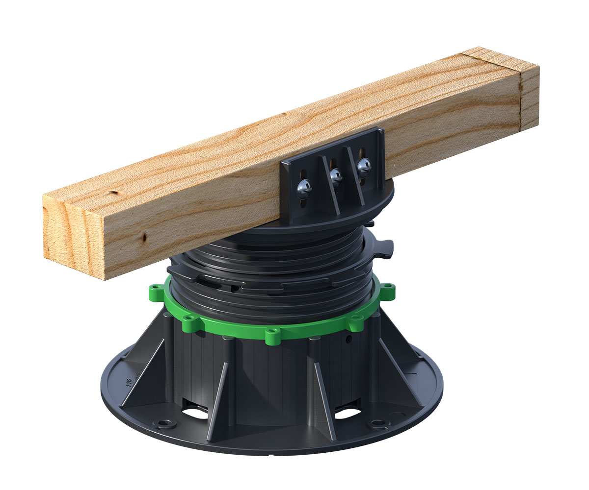 Adjustable Plastic Pedestal Screwjack Plot Pods