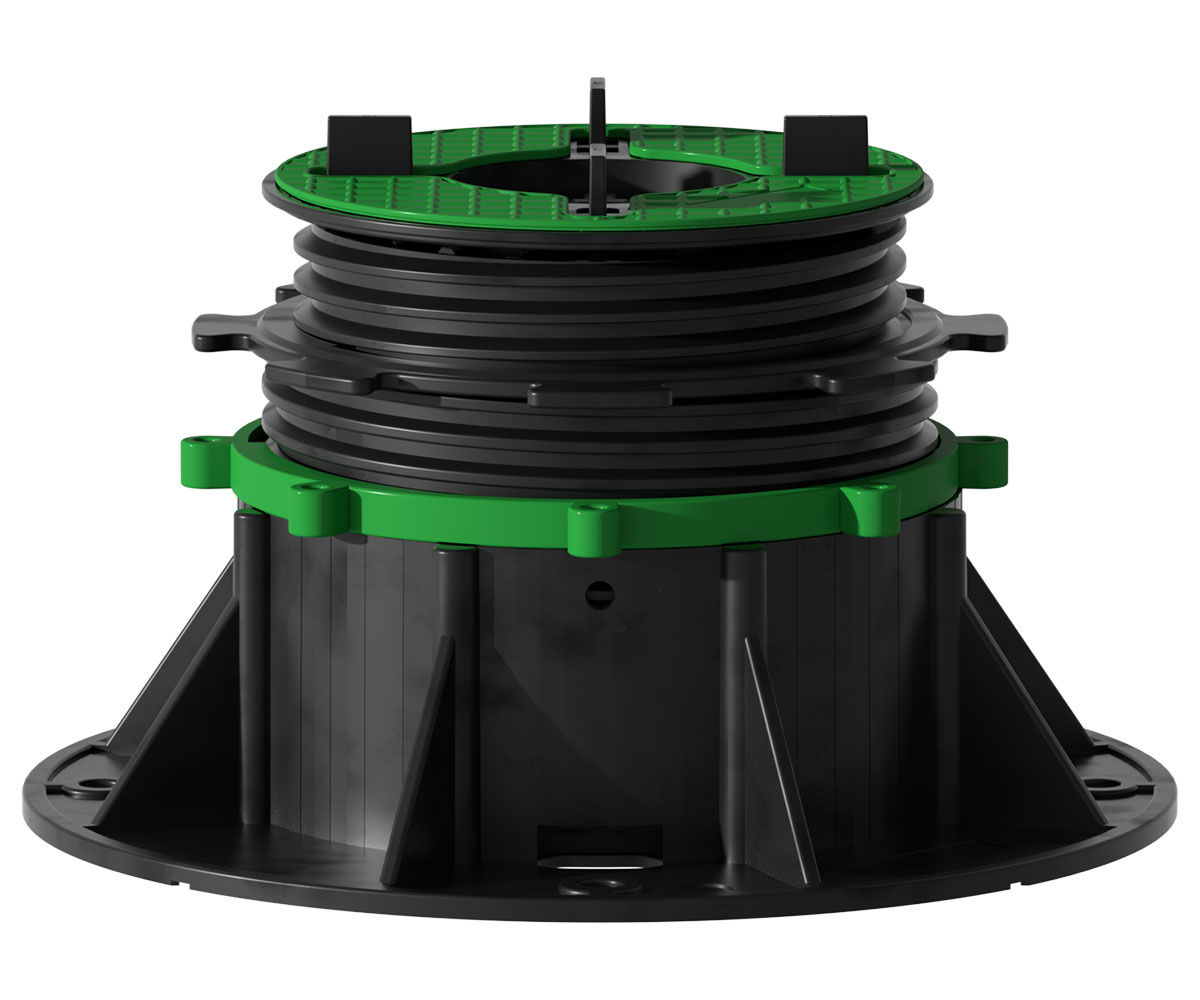 Adjustable Plastic Pedestal Screwjack Plot Pods