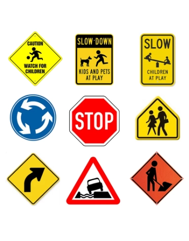 MC Reflective safety Signs