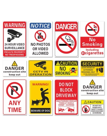 Various Safety Sigange