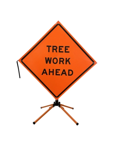 Detour Ahead Roll Up Signs