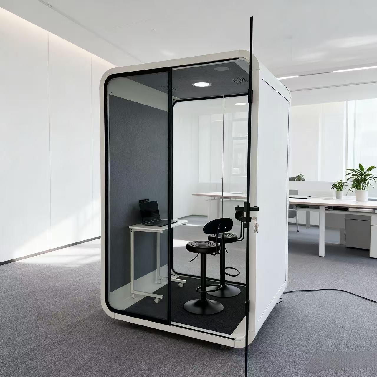 Factory Supply High-level M Soundproof Work Booth For 1-2 Person