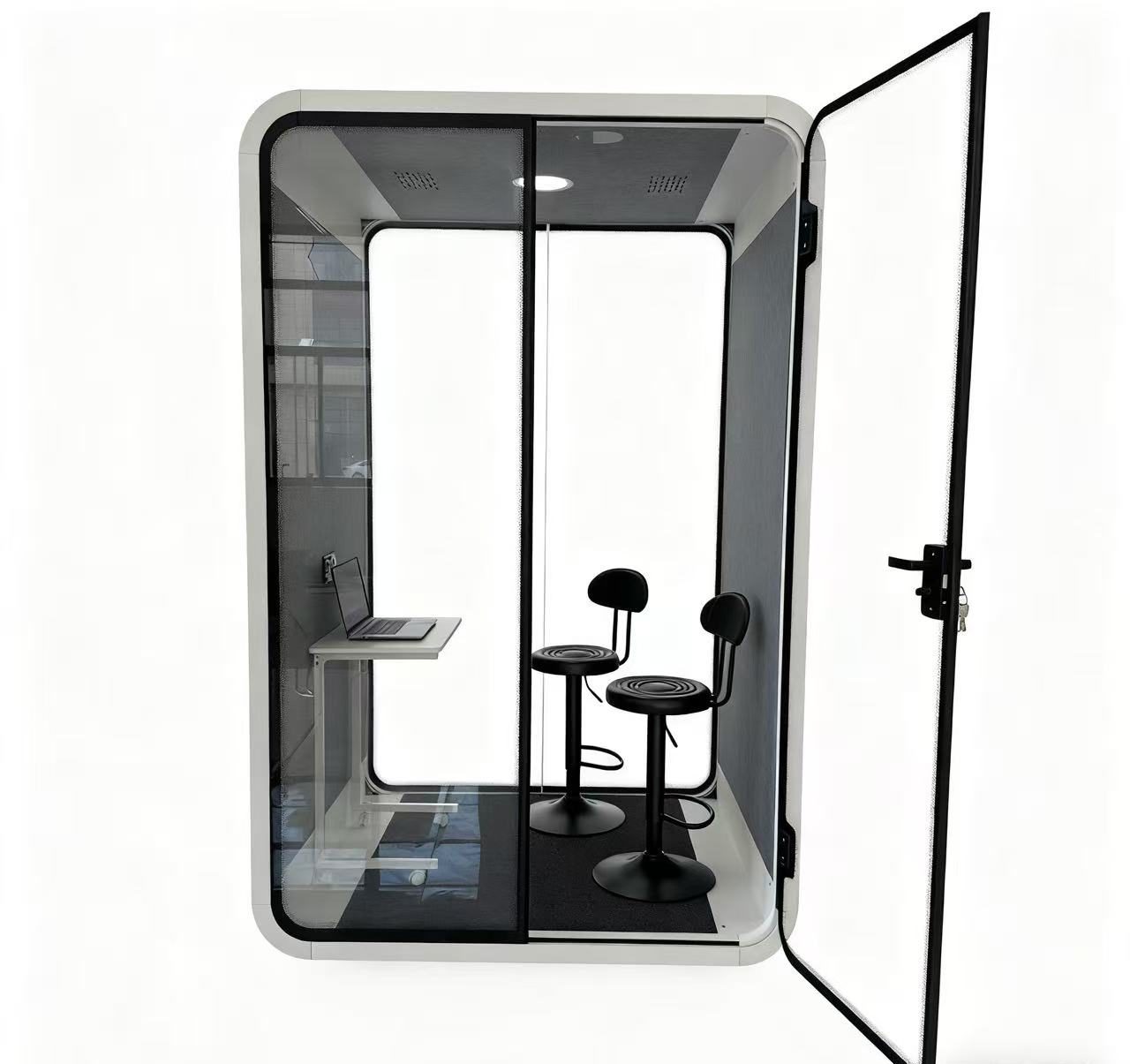 Factory Supply High-level M Soundproof Work Booth For 1-2 Person
