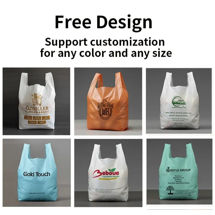 Custom Logo LDPE Plastic Gift Bags Wholesale | Tianhai Supplier