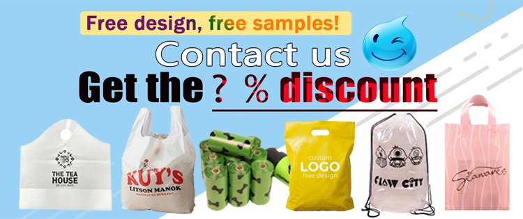 High Quality Plastic Bags Wholesale Custom Thank You Logo Manufacturer