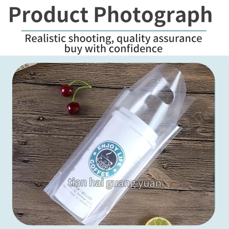 Biodegradable Custom Plastic Coffee Bags Eco Friendly Resealable Pouches