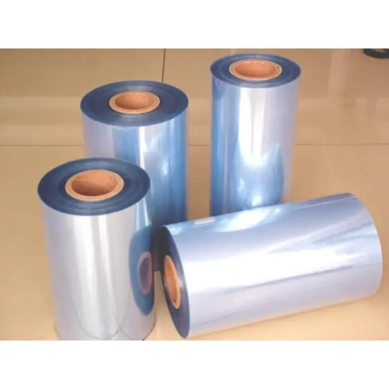 PVC Heat Shrink Film Roll for Bottles, Cans & Box Wrapping