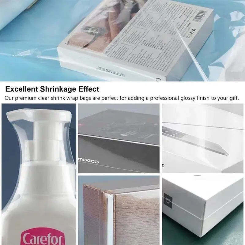 PVC Heat Shrink Film Roll for Bottles, Cans & Box Wrapping