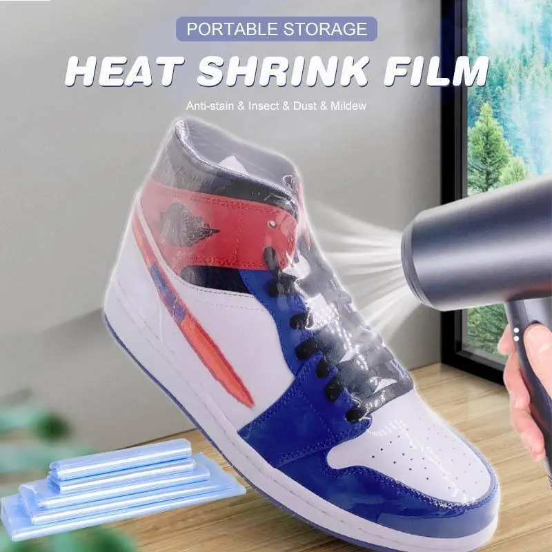 PVC Heat Shrink Film Roll for Bottles, Cans & Box Wrapping