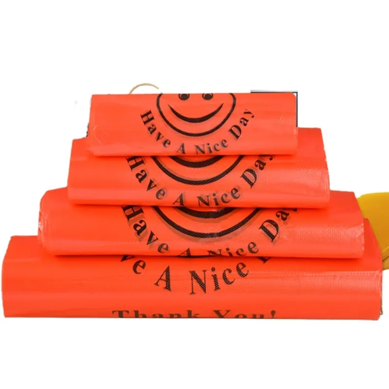Plastic T-Shirt Bags | Heavy Duty Shopping Bags with Handles for Retail & Grocery