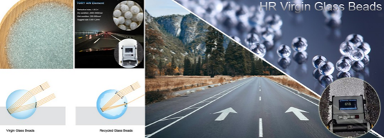 How Do Glass Beads Have an Effect on the Reflection of Road Markings?