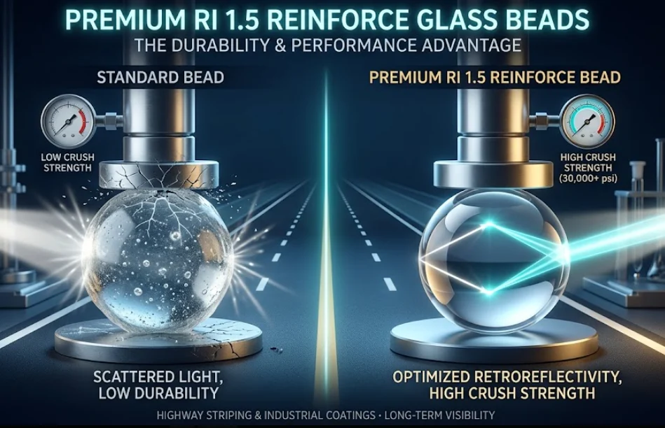 Premium RI 1.5 Reinforce Glass Beads: The Ultimate Durability and Performance Guide