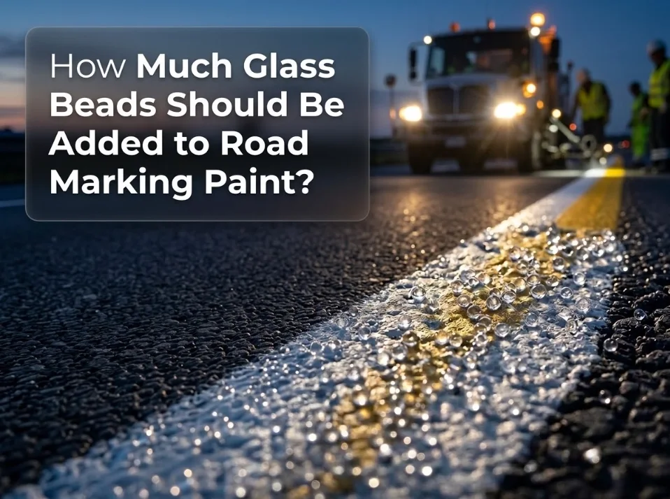 Glass Beads Should Be Added to Road Marking Paint