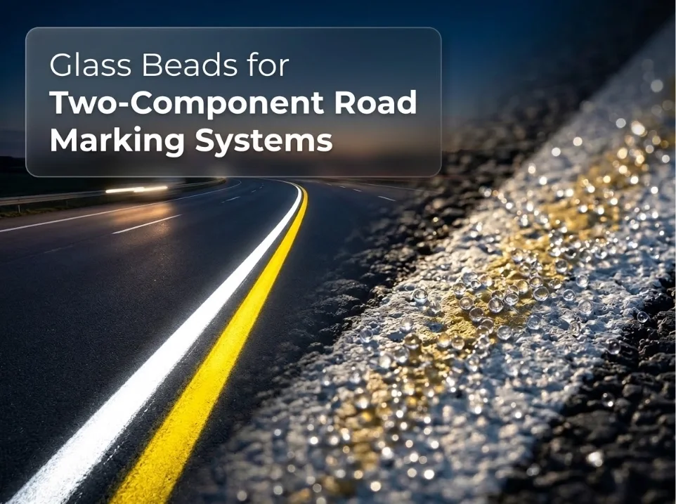 Glass Beads for Two-Component Road Marking Systems