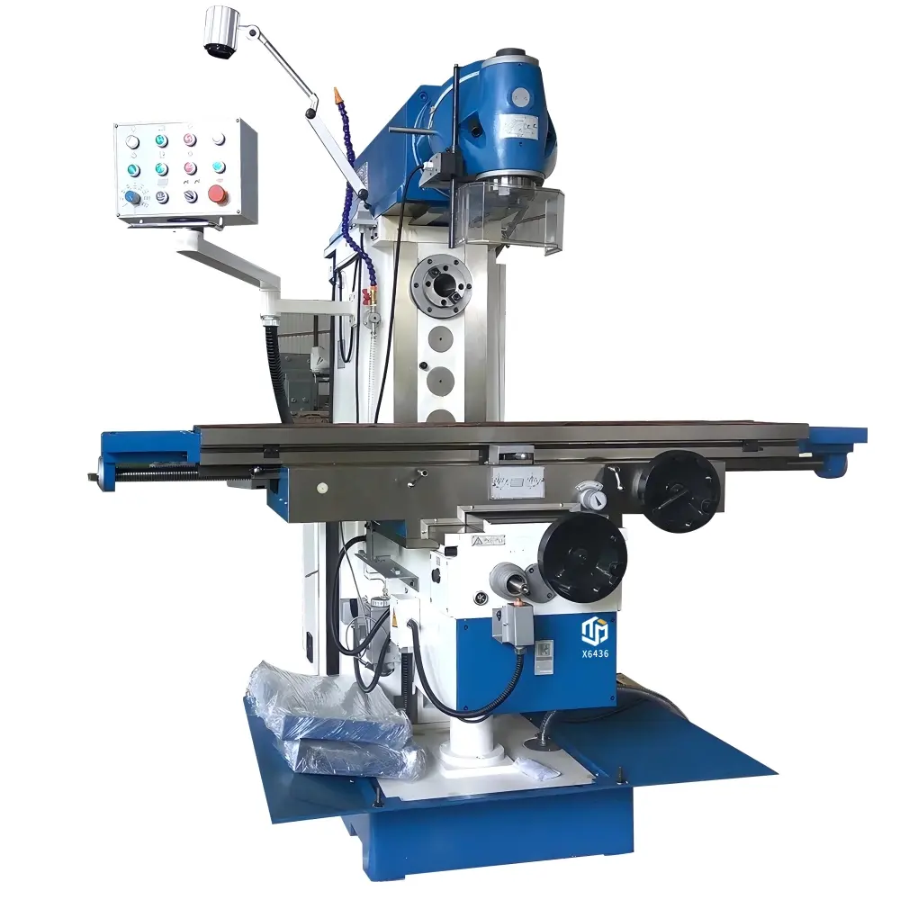 XL6436 Conventional Manual Vertical and Horizontal Universal Milling Machine