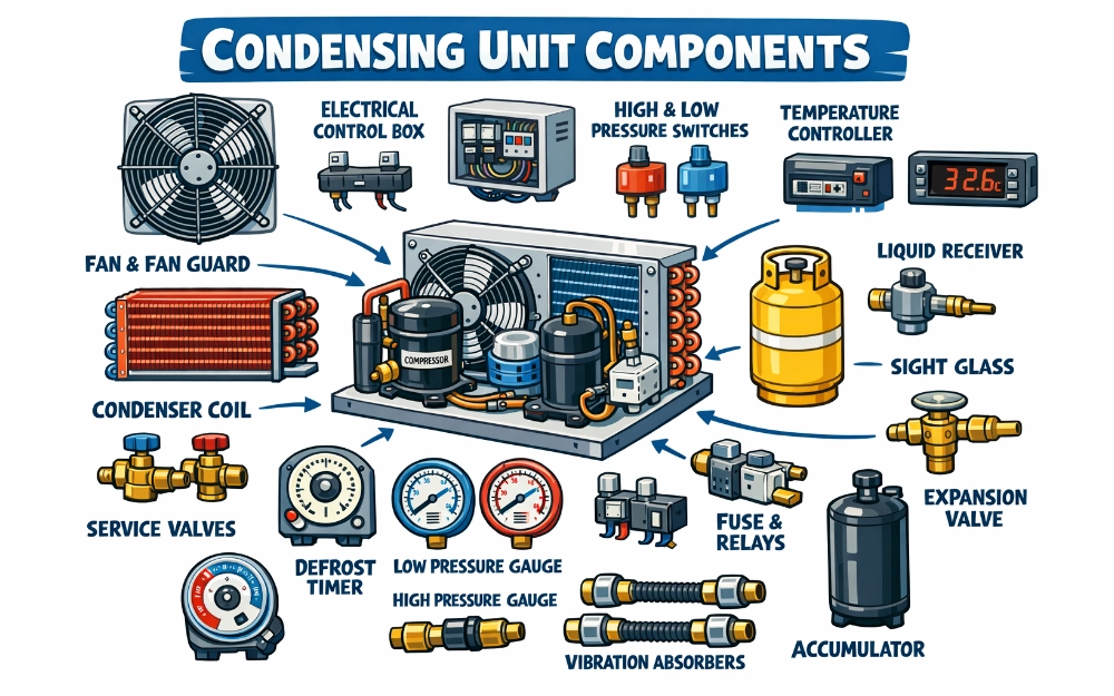 Condenser Module How a Condensing Unit Works