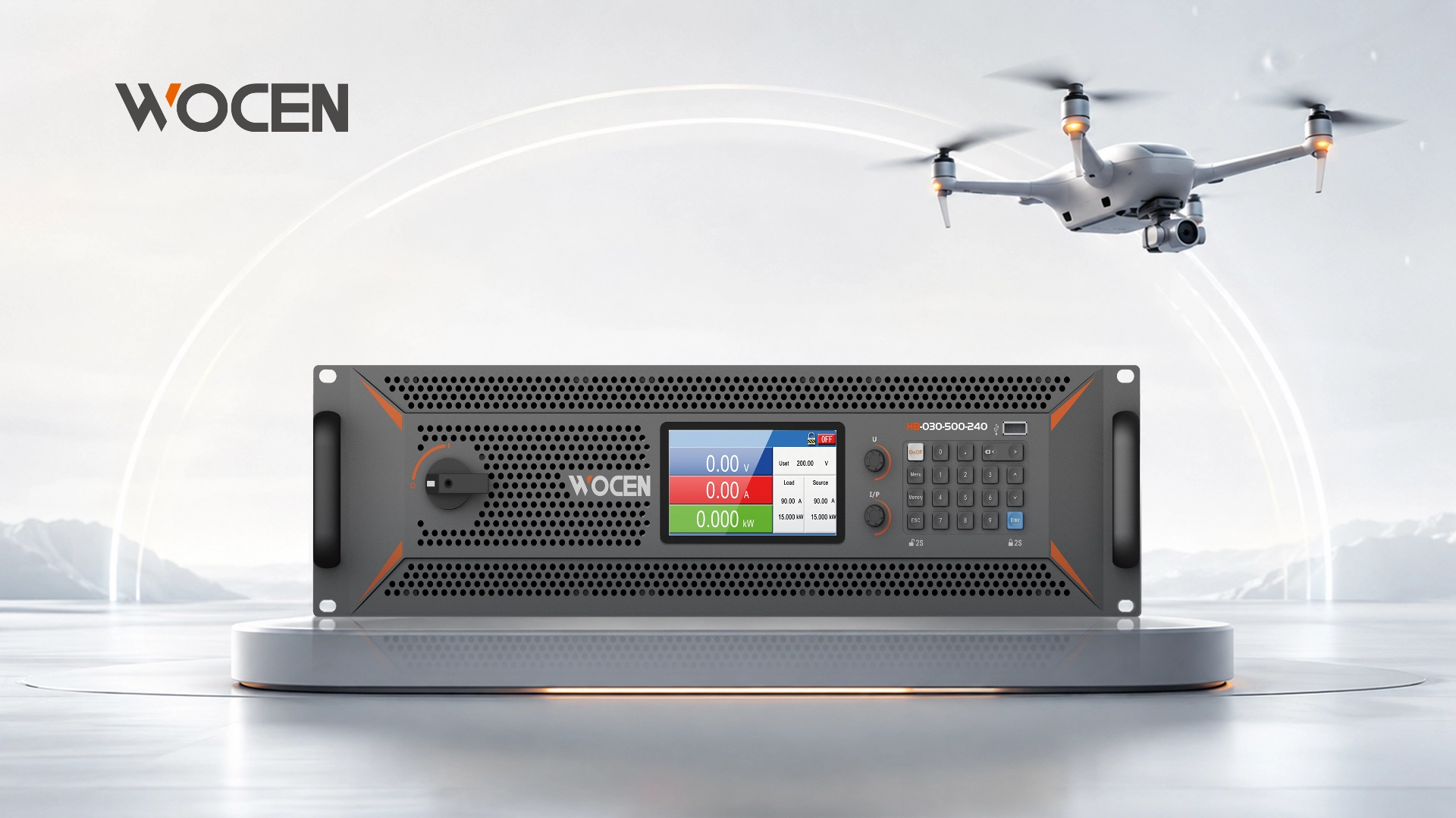 Drone Testing Challenges? How the Wocen Power HB Series Simplifies Testing with an All-in-One Bidirectional DC Power Supply