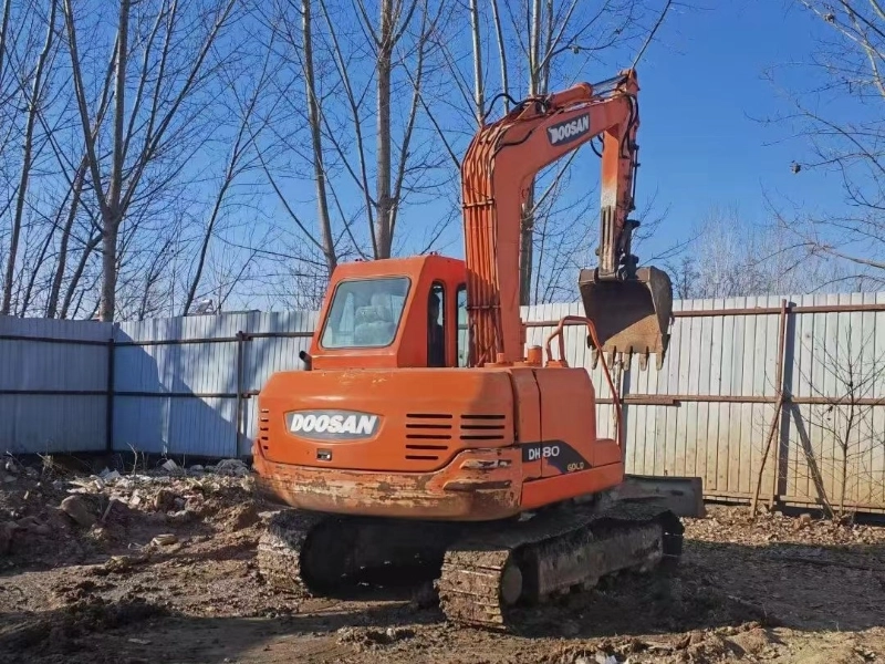 Used Doosan80 excavator2