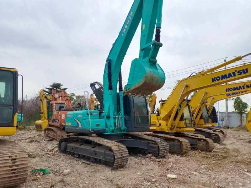Used Kobelco210 excavator2
