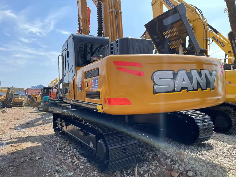 Used SANY215 excavator2