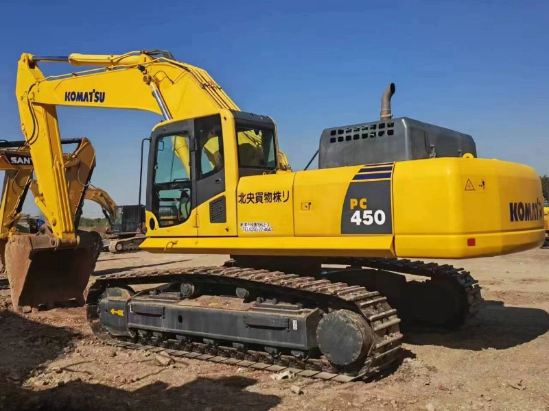 second-hand Komatsu excavator