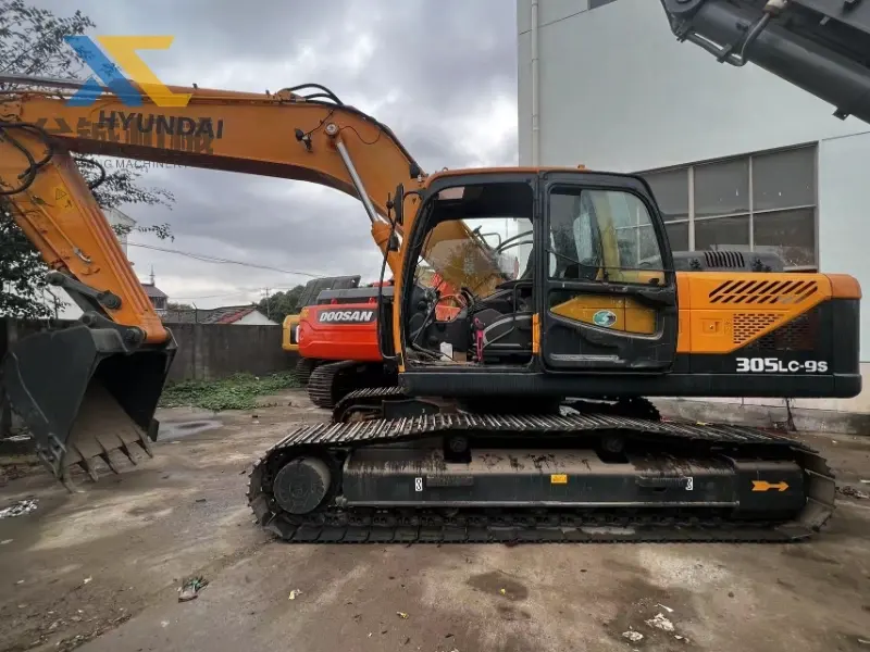 Cheap 30 ton used Hyundai 305 heavy duty excavator