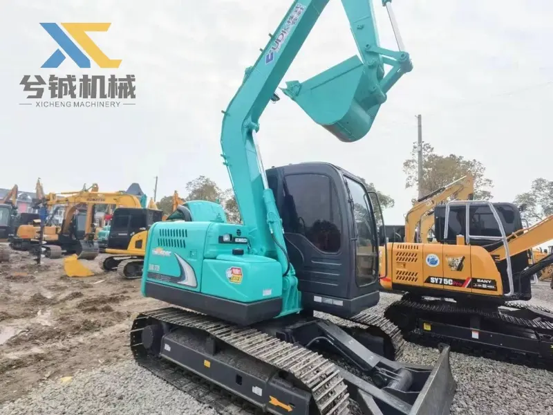 China crawler second-hand medium Kobelco SK75 excavator