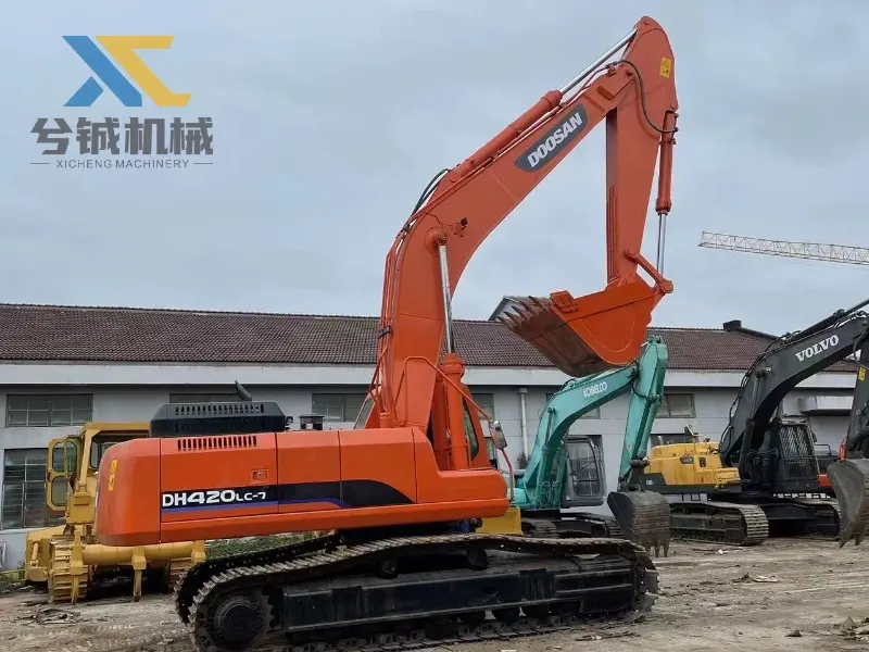 Doosan DH420LC-7 Powerful tracked Second-Hand excavator